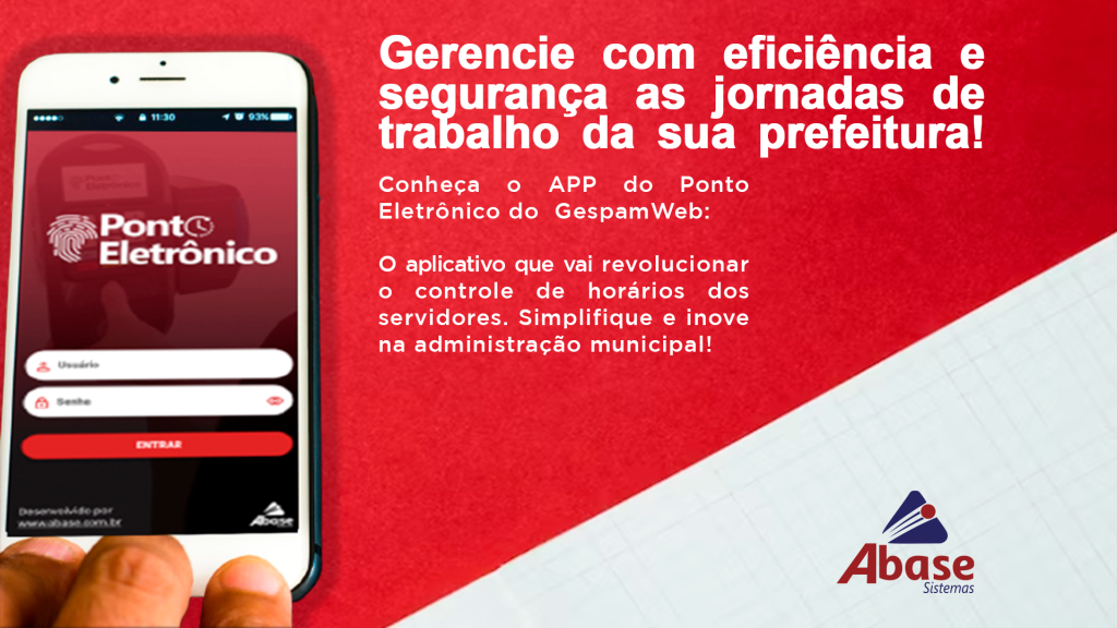 Aplicativo de ponto eletrônico Gespamweb